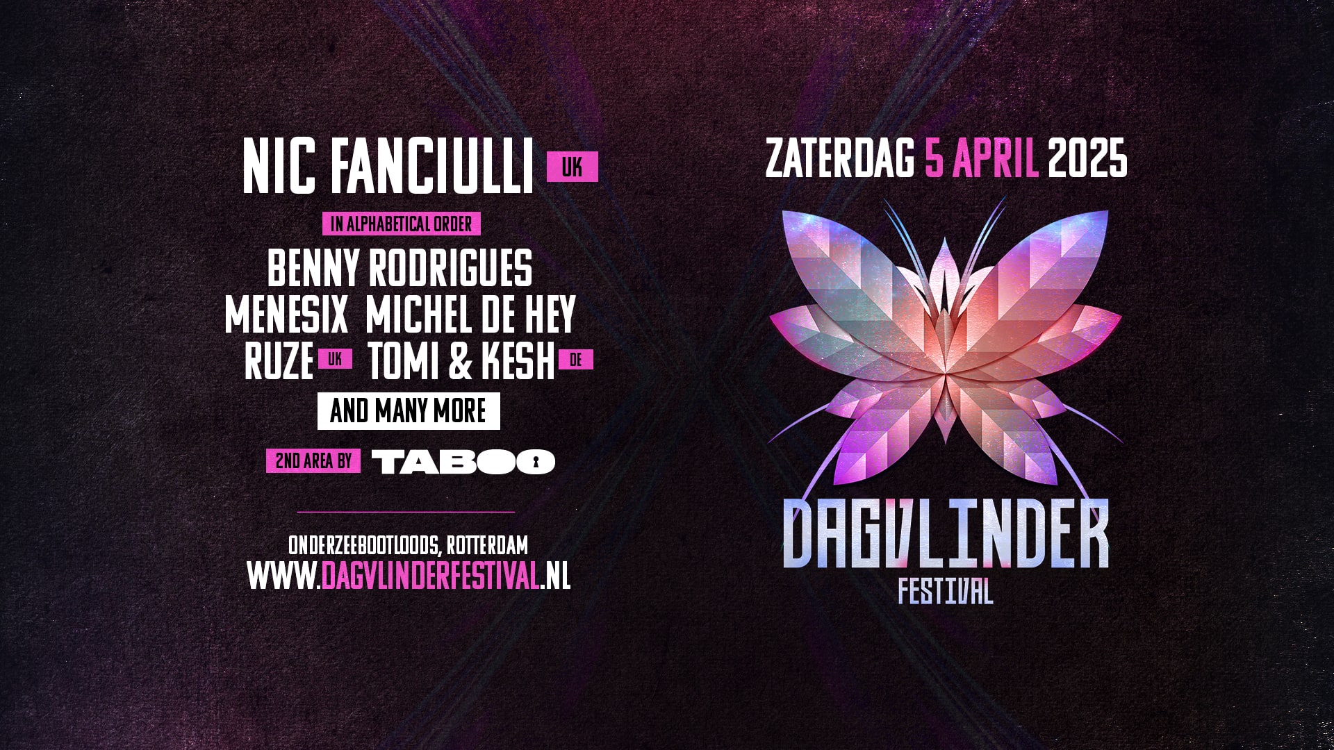 TABOO x DAGVLINDER FESTIVAL 2025